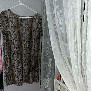 Smoke & Mirrors cover-up/mini dress